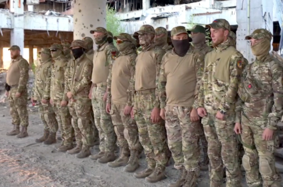 Скриншот видео пресс-службы Народного Совета ДНР