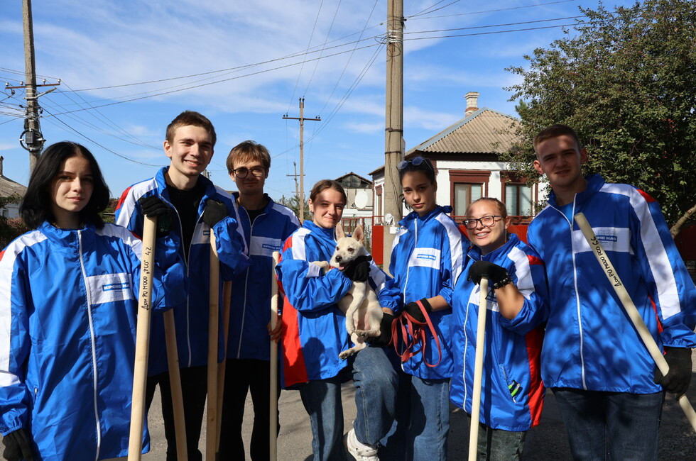 Фото: Донецкого регионального отделения Российских студенческих отрядов.