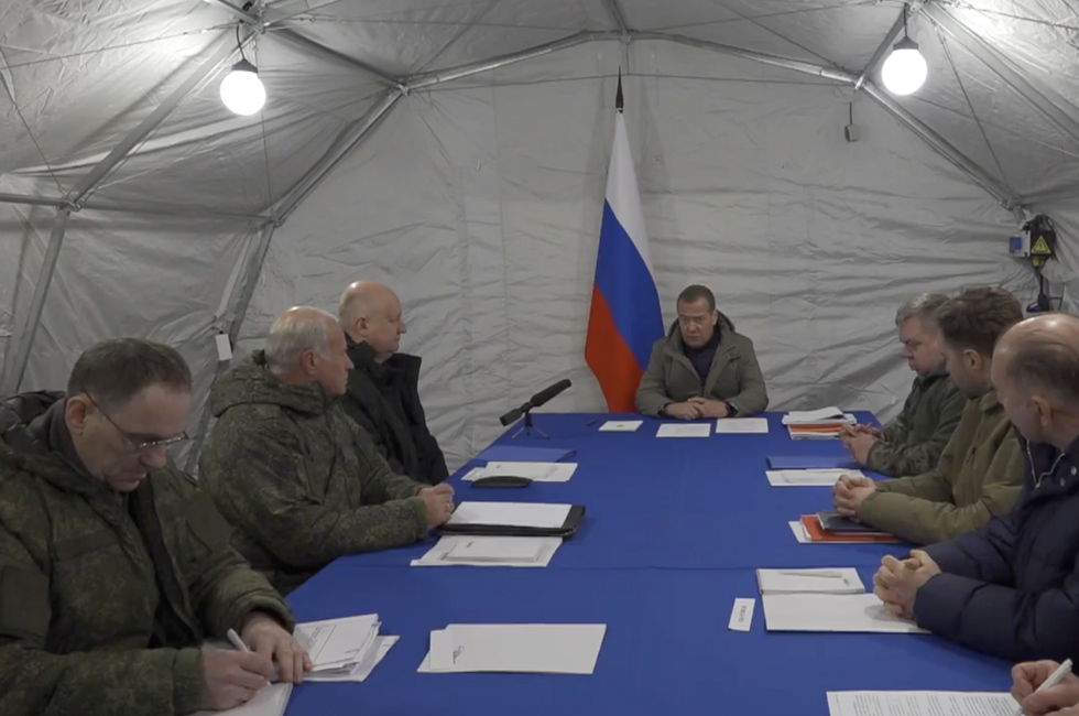 Скриншот видео страницы Дмитрия Медведева в ВКонтакте