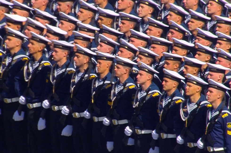 Скриншот трансляции Парада Победы 9 мая 2025