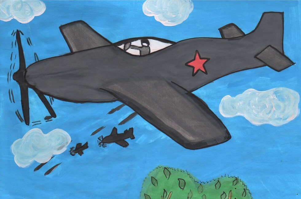 Иллюстрация: Официальный сайт конкурса "Рисуем Победу"