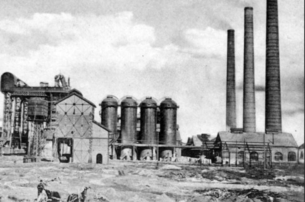Мариупольский завод имени Ильича, начало ХХ века. Фото: Общественное достояние