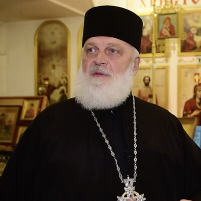 настоятель Свято-Благовещенского храма, протоиерей Виктор Педченко