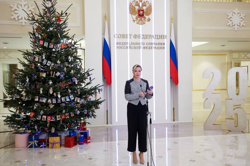 Скриншот видеосюжета в официальном ТГ-канале Натальи Никоноровой